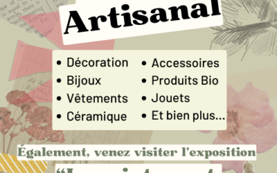 12/10 – Marché Artisanal à la Salle Bel air de Les Montils
