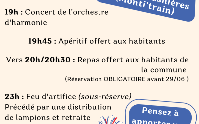 13/07 – Fête nationale